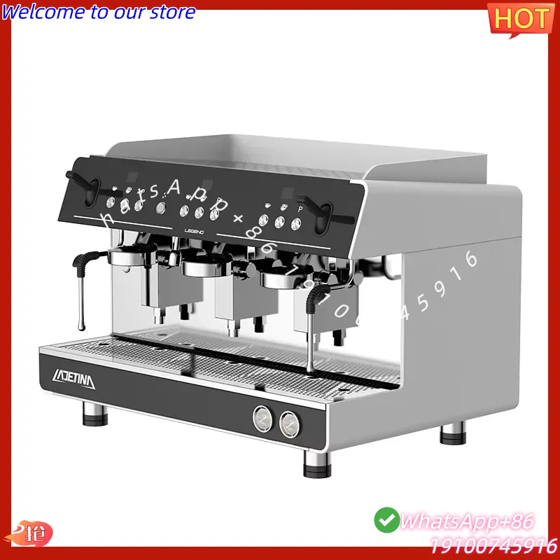 Máquina de Café Espresso Profe - Commercial Coffee Machine 3 Group reseña y precio
